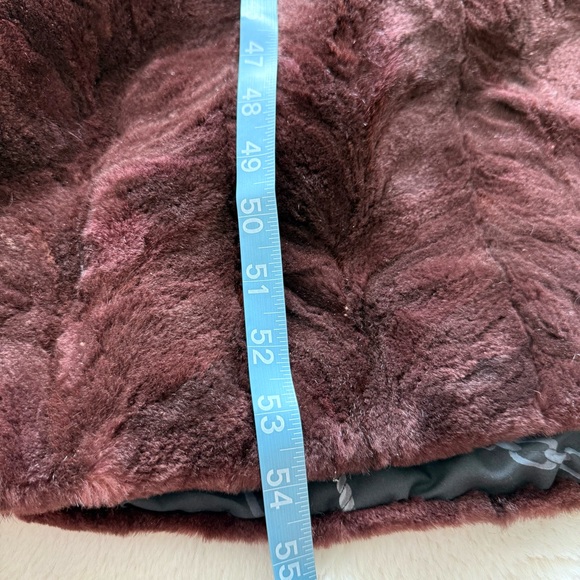 Natural mink and fox fur winter long coat One Size Retail 8500$ - Picture 10 of 10